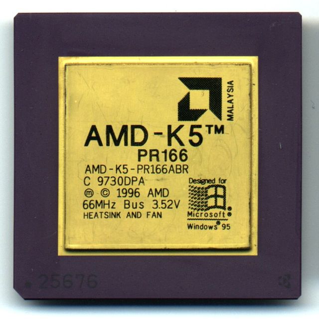 همه چیز دربارهی برند AMD 135 معماری K5