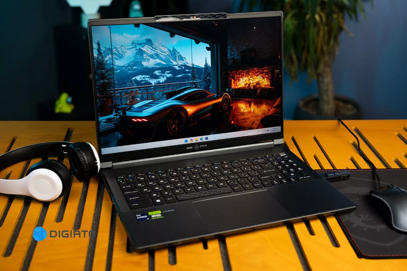 بازدید لپ تاپ MSI استلث ۱۶ نسخه اختصاصی مرسدس بنز 30 بررسی لپ تاپ MSI Stealth 16 مرسدس بنز