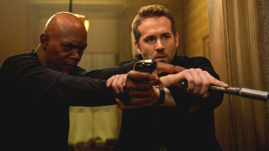 ۴۰ فیلم اکشن درمورد قاتلان قراردادی و آدمکشهای حرفهای_خبرخوان 239 The Hitman's Bodyguard