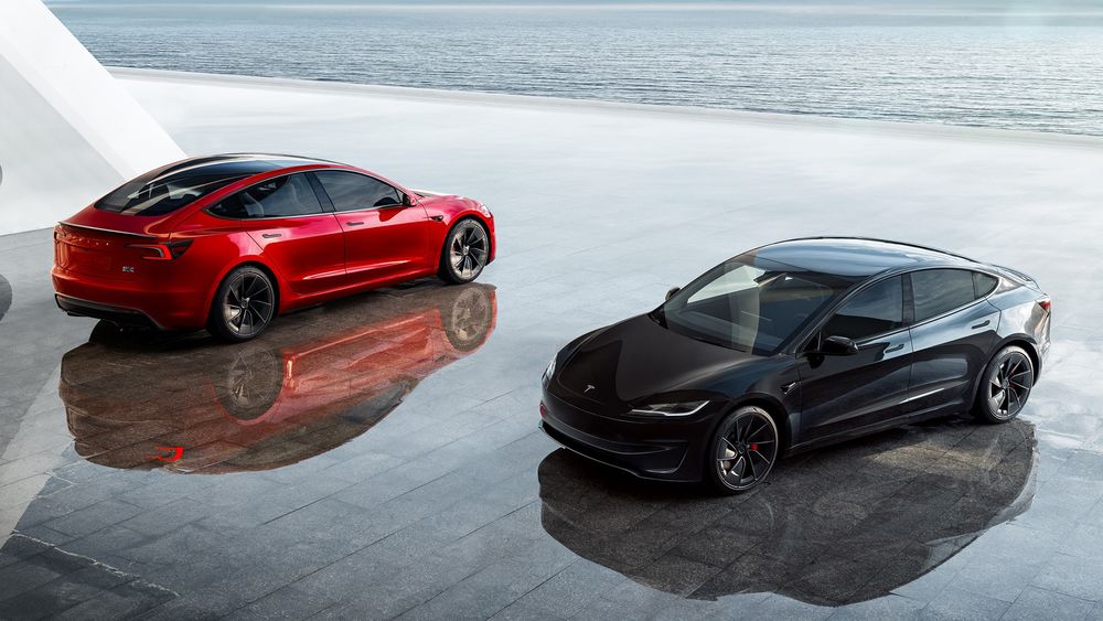 تسلا مدل 3 پرفورمنس