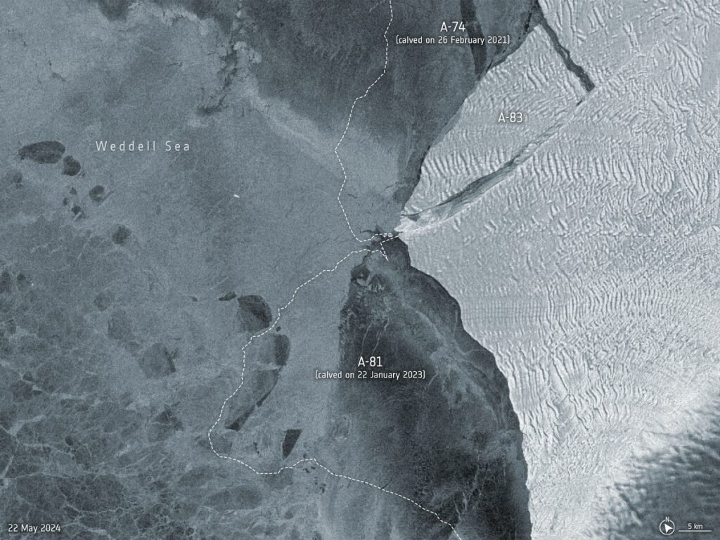 کوه یخ غولپیکر 380 کیلومترمربعی از جنوبگان جدا شد_خبرخوان 2 1716845431 380 کوه یخ غولپیکر 380 کیلومترمربعی از جنوبگان جدا شد خبرخوان