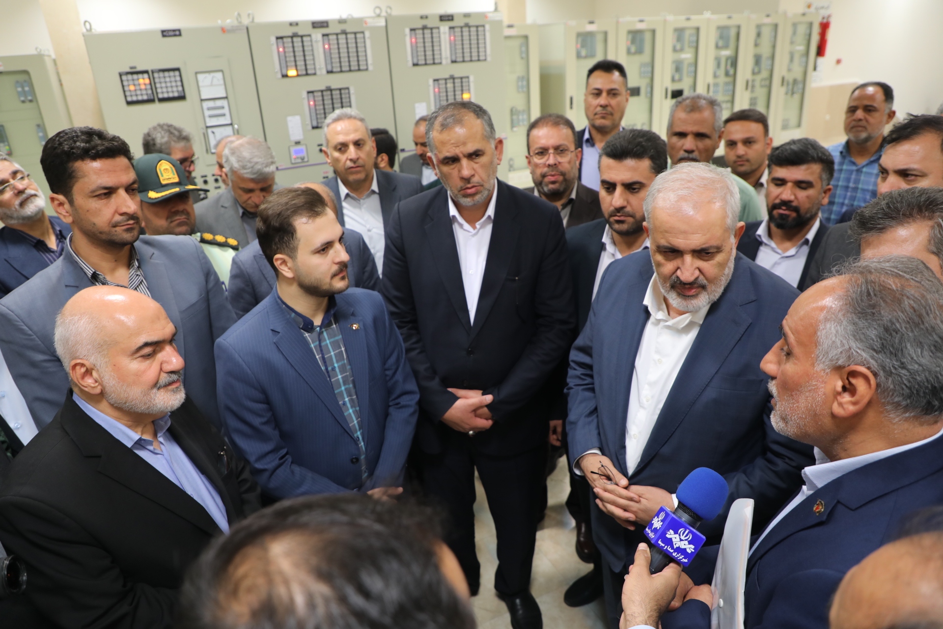 پست دائم ۴۰۰ کیلو ولت شهید هاشمی اهواز بهره برداری شد