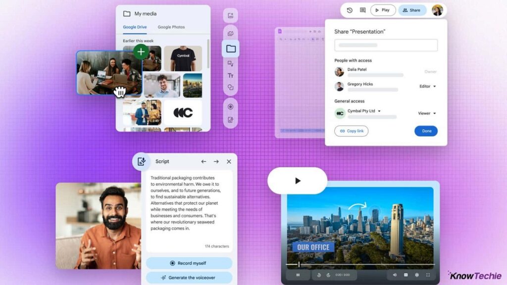 گوگل Vids انتشار شد؛ اپلیکیشن هوش مصنوعی جمینای برای تشکیل ویدیو_خبرخوان 4 اپلیکیشن تولید ویدیوی گوگل