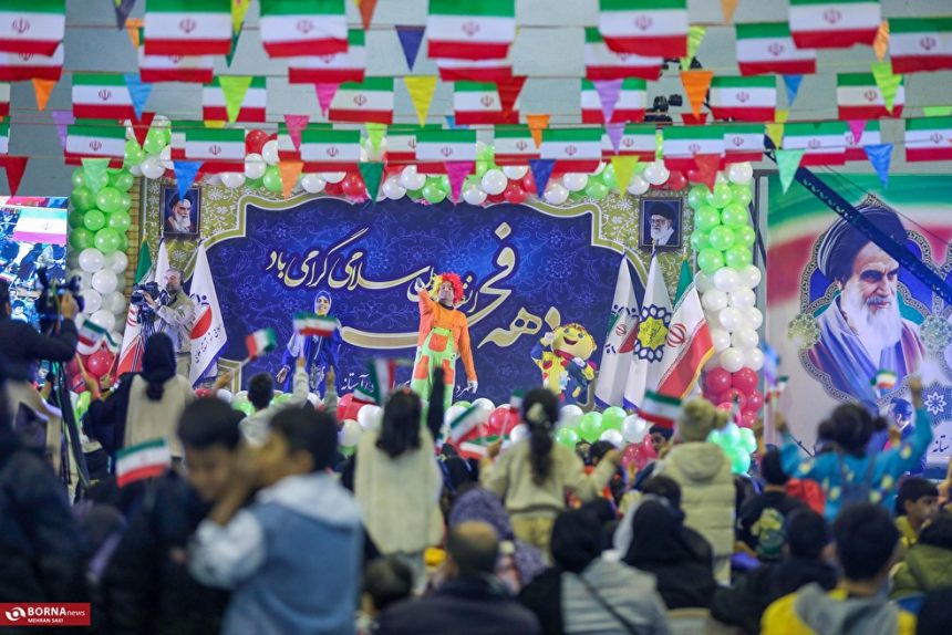جشن بزرگ انقلاب در شهر آستانه علوی شازند