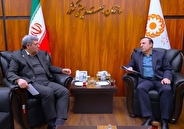 دیدار استاندار قزوین با رئیس سازمان بهزیستی کشور