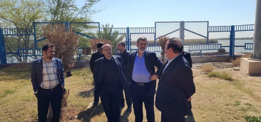 حضور استاندار قزوین در یادمان شهدای آبادان