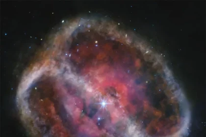 تصویر روز ناسا: سحابی سیاره‌نمای NGC 1514 در نور فروسرخ