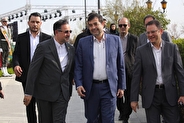 حضور وزیر ورزش و جوانان در جشن «تکریم پرچم»