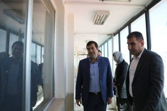 عیادت وزیر ورزش و جوانان از جاسم دلاوری