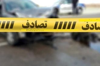 برخورد تویوتا و نیسان در آزادراه زنجان ـ قزوین ۸ مصدوم بر جای گذاشت