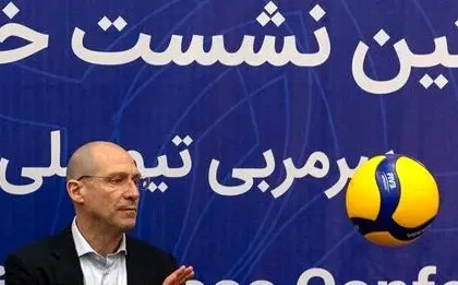سرمربی جدید والیبال ایران با برد به تیم ملی آمد
