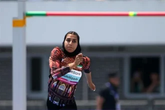 محیطی‌زاده از ادامه مسابقات دوومیدانی قهرمانی آسیا انصراف داد