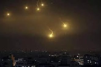 پدافند مرکزی تهران در حال دفاع