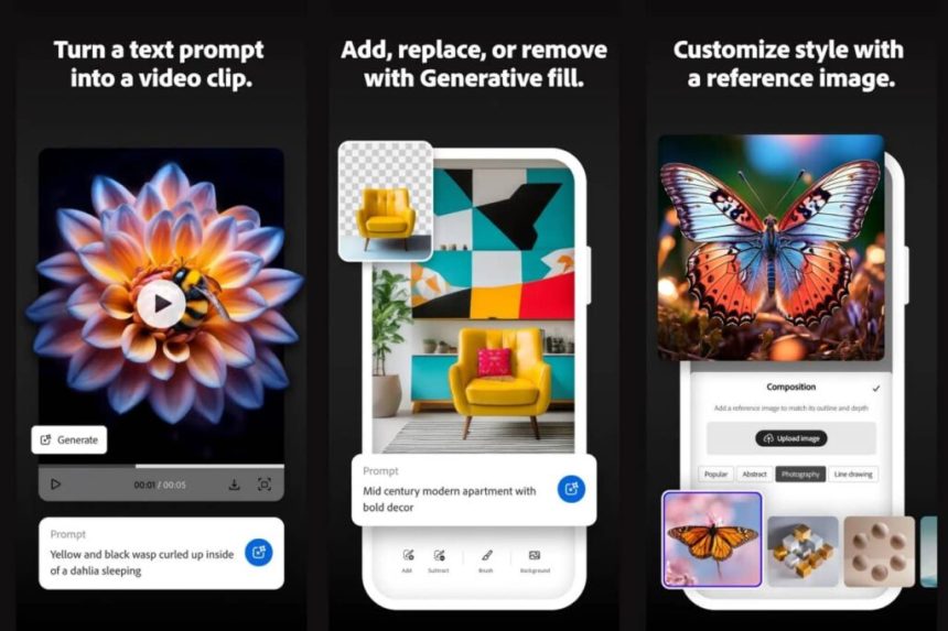 قابلیت‌های اپ ادوبی Firefly
