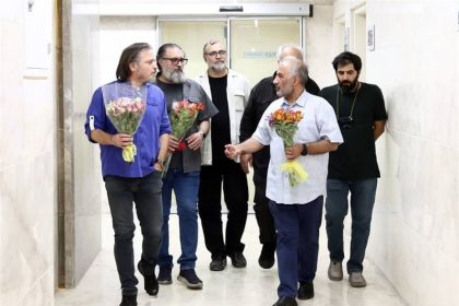 سینماگران به ملاقات حادثه‌دیدگان تجاوز رژیم صهیونیستی رفتند‌