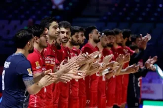 والیبال ایران در رنکینگ لیگ ملت‌ها ۶ پله‌ صعود کرد