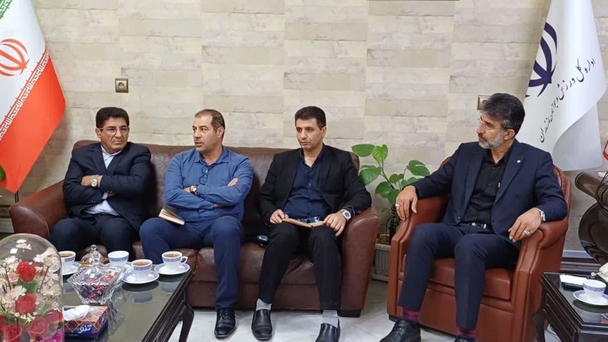 جلسه هماهنگی برگزاری مسابقات کشتی آینده سازان مازندران برگزار شد