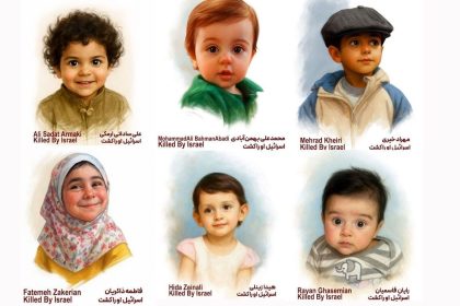 برپایی موکب پذیرایی به یاد کودکان شهید جنگ ۱۲ روزه در پیاده‌روی جاماندگان اربعین