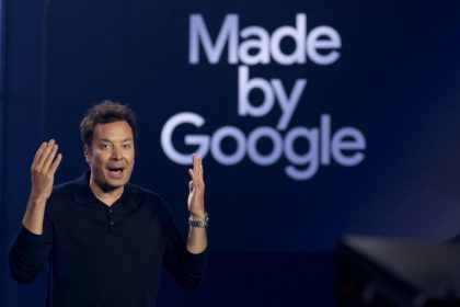 جیمی فلن در مراسم پیکسل 10