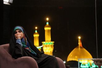 اجرای زنده مژده لواسانی در پیاده‌روی اربعین