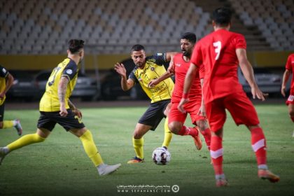 شکست سپاهان مقابل تیم عراقی در بازی دوستانه
