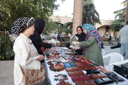 کارگاه صنایع دستی در عمارت تاریخی داعی؛ میزبان هنرمندان و هنردوستان است