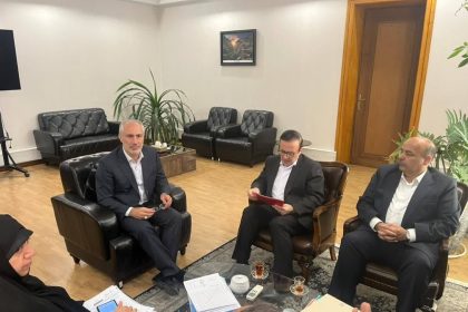 دیدار استاندار قزوین با رئیس سازمان برنامه و بودجه کشور