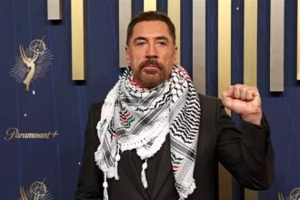 واکنش صدا و سیما به چفیه خاویر باردم در مراسم جوایز امی