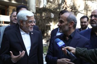 معاون اول رئیس‌جمهور از ساختمان شیشه‌ای صداوسیما بازدید کرد