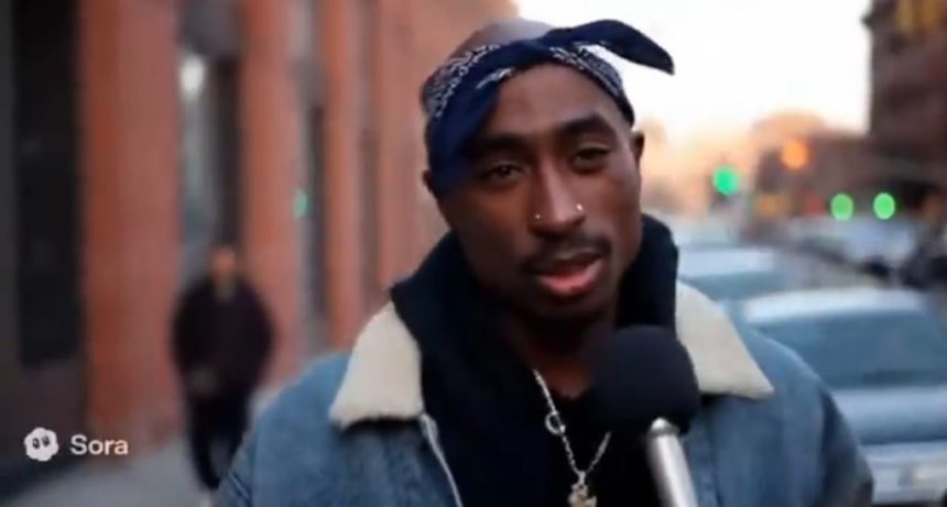 دیپ فیک توپاک شکور در Sora