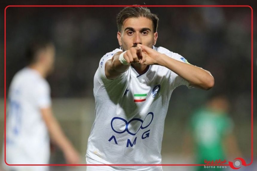 گل اول چادرملو توسط هادی حبیبی‌نژاد در دقیقه 69