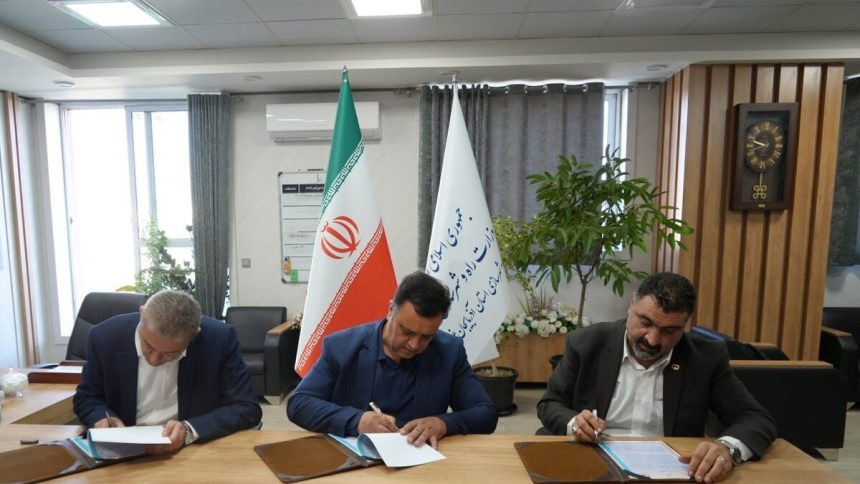 امضای تفاهم‌نامه سه‌جانبه برای ارتقاء ایمنی کارگاه‌های ساختمانی در آذربایجان‌غربی