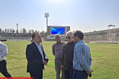 بازدید معاون وزیر ورزش از ورزشگاه تختی+عکس