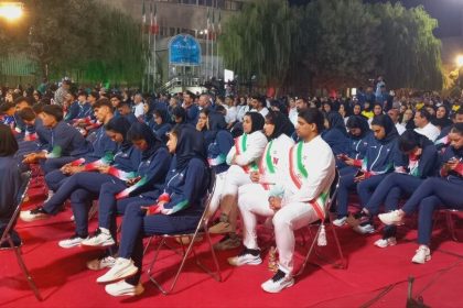 برگزاری آیین بدرقه کاروان‌های اعزامی به بازی‌های آسیایی جوانان بحرین و همبستگی کشورهای اسلامی