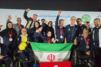 تپانچه‌زن ایرانی با رکورد ۲۳۹ امتیاز مدال طلا گرفت