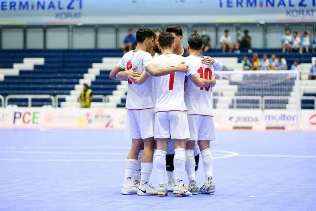 تیم ملی فوتسال ایران مقابل روسیه به تساوی یک بر یک رسید