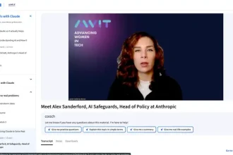 دوره‌های هوش مصنوعی آنتروپیک در Coursera