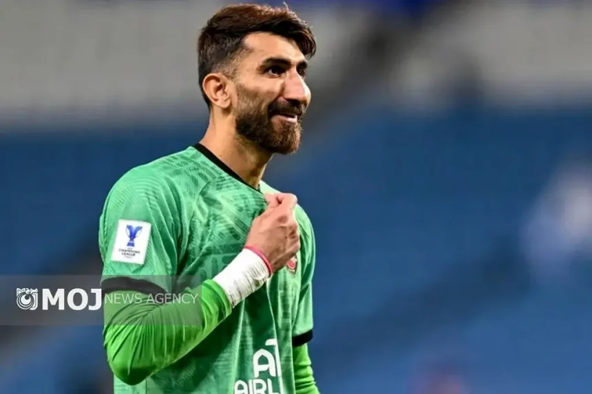 رکورد تاریخی کلین‌شیت آسیا در اختیار بیرانوند