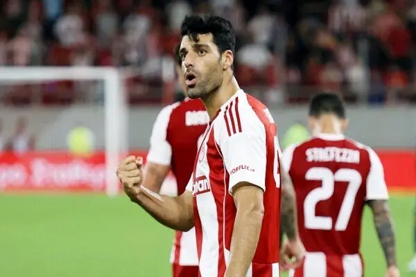 مهدی طارمی با آمار ۱۰۰ درصدی در یونان درخشید