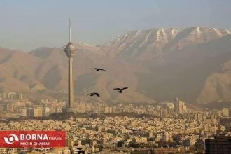 کیفیت هوای تهران برای کودکان و سالمندان آلوده است