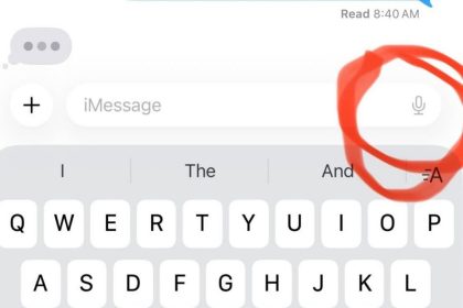 مشکل رابط کاربری اپ Messages