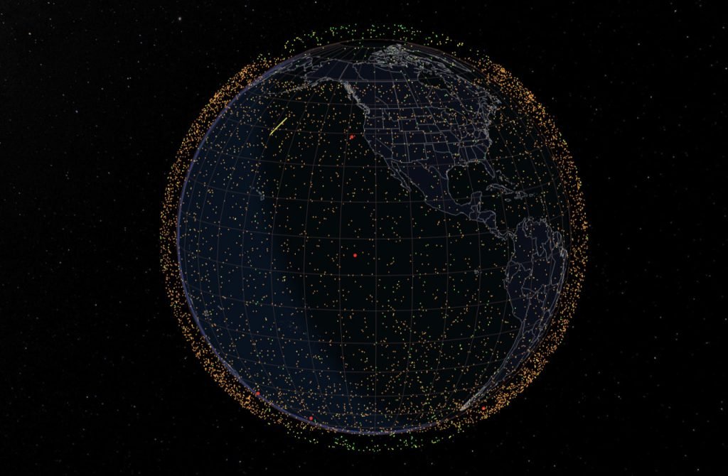 فضاپیمای چینی از فاصله خطرناک ماهواره استارلینک عبور کرده_خبرخوان 9 مدار پایین زمین و ازدحام فضاپیماها