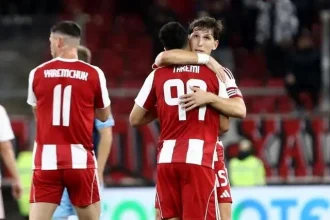 المپیاکوس با پاس گل مهدی طارمی درخشید