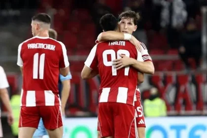 المپیاکوس با پاس گل مهدی طارمی درخشید