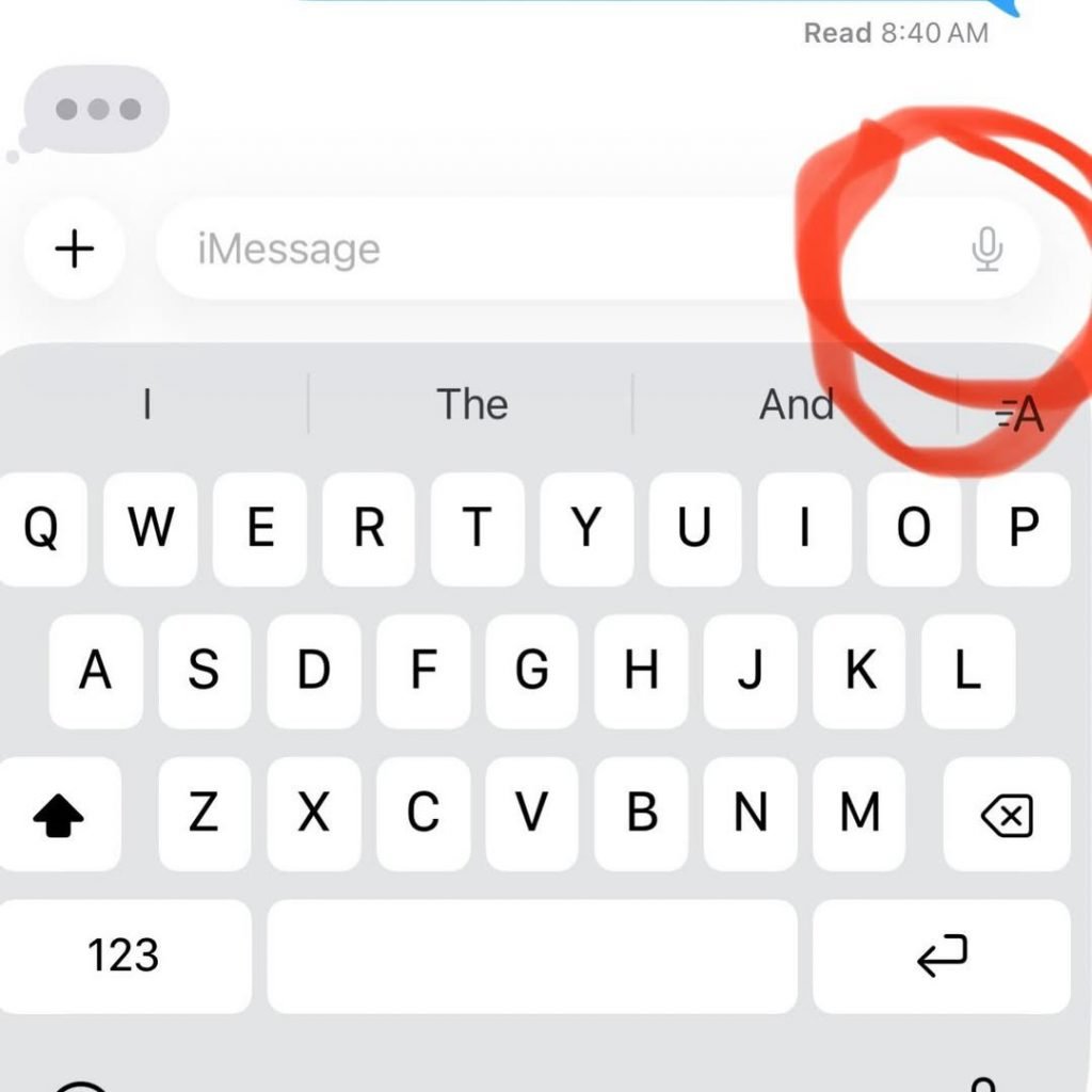 مشکل رابط کاربری اپ Messages